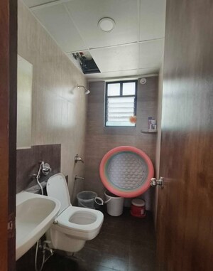 Bathroom in 2 BHK Apartment at Pinnacle Cottage Close, Sinhagad Road – for Sale