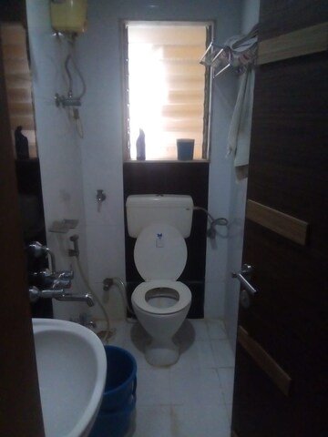 Bathroom in 4 BHK Apartment at Happy Valley, Manpada – for Rent