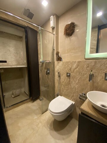 Bathroom in 2 BHK Apartment at Karam Shetra CHS, Sion East – for Rent