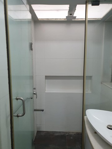 Bathroom in 2 BHK Apartment at Ashish Garden Estate, Goregaon West – for Rent