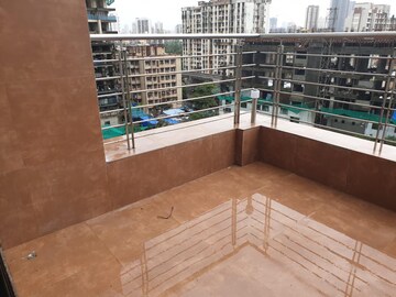 Balcony in 2 BHK Apartment at Ashish Garden Estate, Goregaon West – for Rent