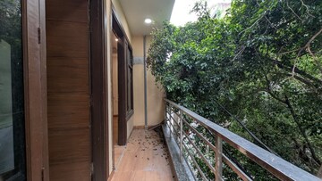Balcony in 4 BHK Builder Floor at Saket – for Rent