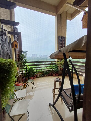 Balcony in 2 BHK Apartment at Yashvasin CHS Ltd, Kharghar – for Sale