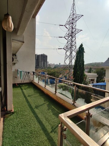 Balcony in 3 BHK Apartment at VTP Urban Space, Nibm Road – for Rent