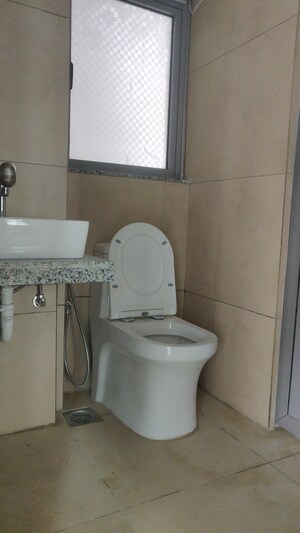 Bathroom in 1 BHK Apartment at Kalpataru Immensa, Kolshet Road – for Rent