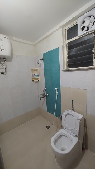 Bathroom in 2 BHK Apartment at Rustam Bagh Layout – for Rent