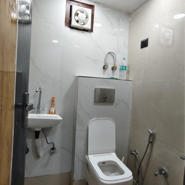 Bathroom in 1 RK Builder Floor at Govindpuri – for Rent