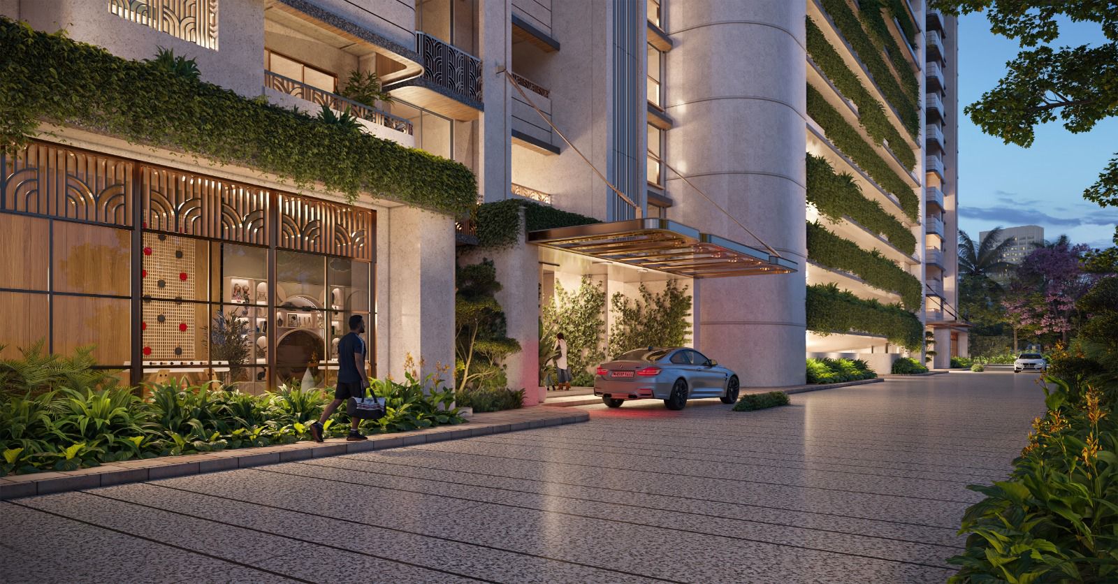 4 BHK + Servant Room,Extra Room Penthouse For Sale in Lodha Panache