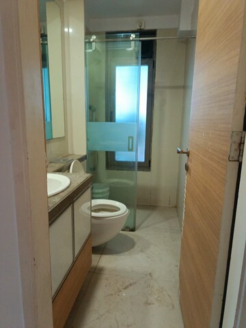 Bathroom in 2.5 BHK Apartment at Wadhwa The Address Boulevard, Ghatkopar West – for Rent