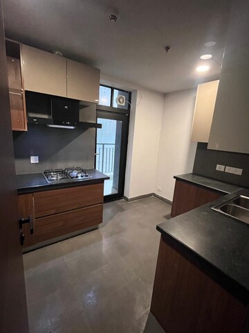 Kitchen in 3 BHK Apartment at Godrej Meridien, Sector 106 – for Rent