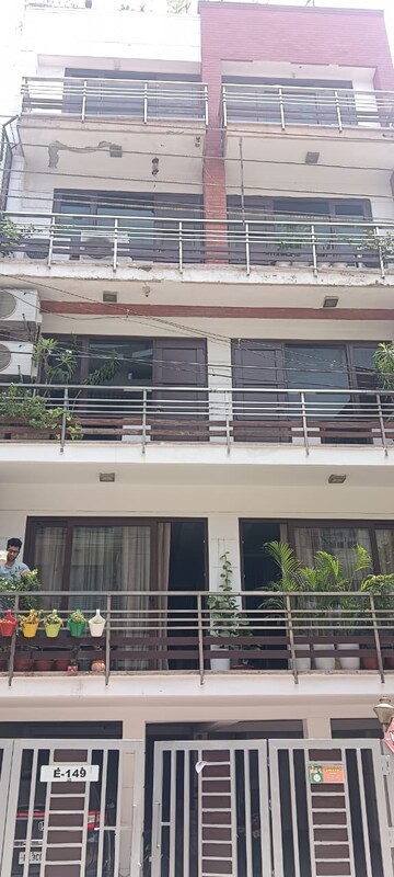 3 BHK Builder Floor – Exterior View View at Greater Kailash I - for Rent