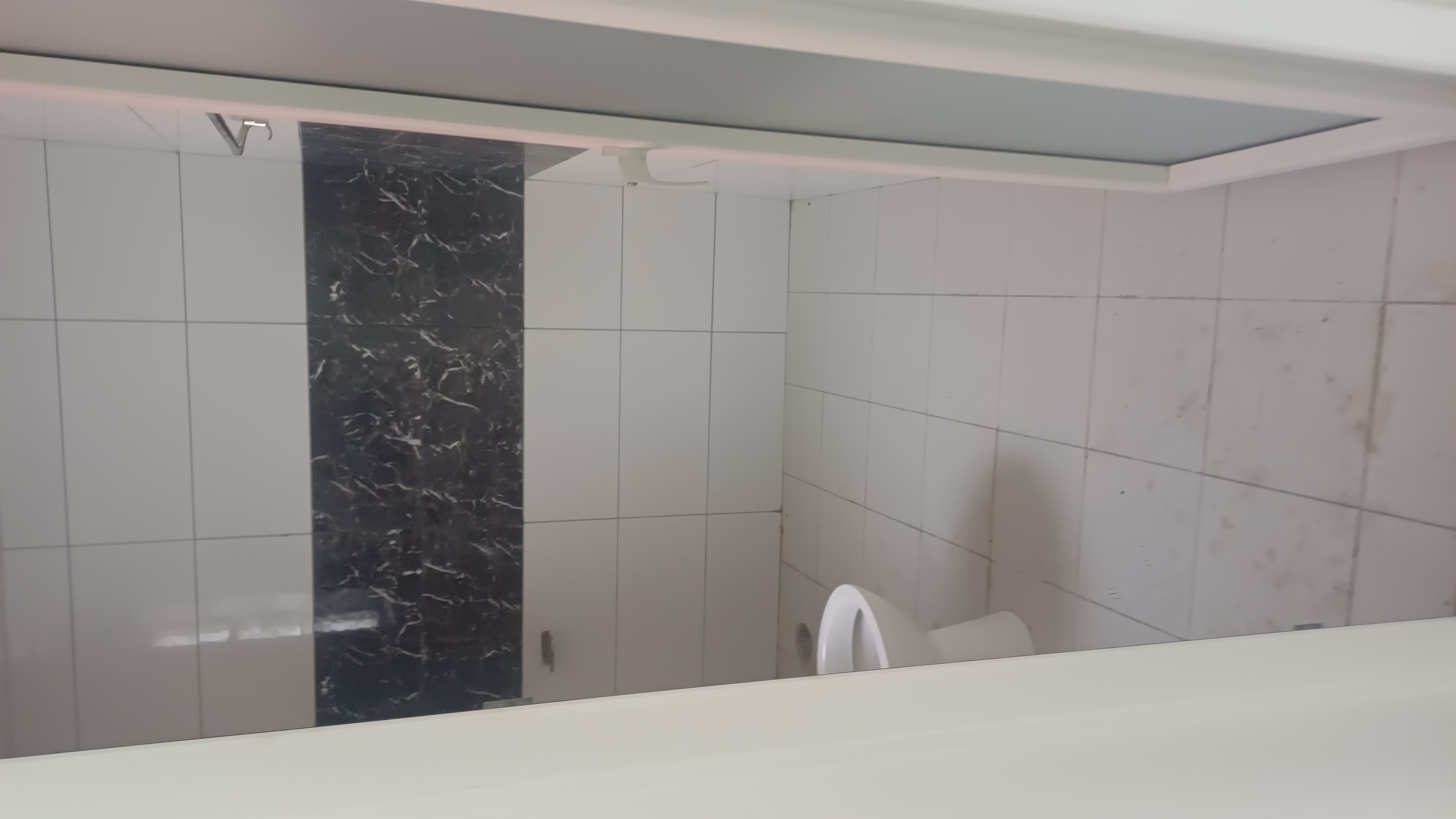 Bathroom in 3 BHK Apartment at Surat Residency, Vrinda Van Colony – for Sale