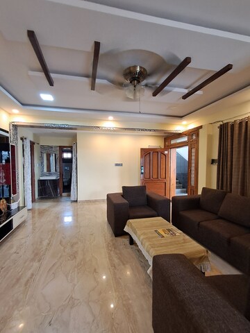 Staircase in 3 BHK Penthouse at Hsr Layout – for Rent