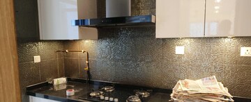 Kitchen in 3 BHK Apartment at Lodha The Park, Worli – for Rent