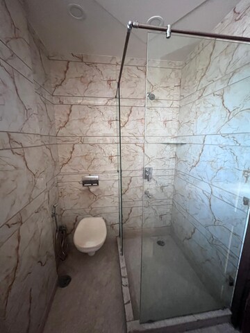 Bathroom in 3.5 BHK Builder Floor at Paschim Vihar – for Rent