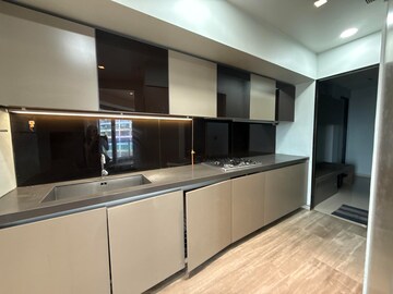 Kitchen in 3 BHK Apartment at Lodha The World Towers World One Tier 2, Worli – for Rent