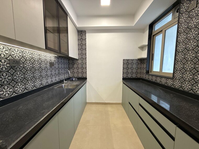 Kitchen, worli 3 Bedroom 1345 Sq.Ft. Apartment In Worli Mumbai 9194550