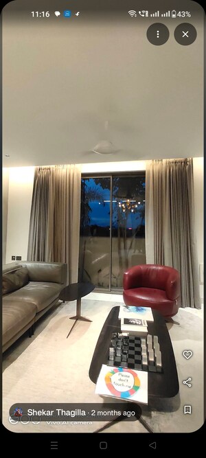 Living Room in 3 BHK Villa at Hallmark Nature Nest, Kollur – for Sale