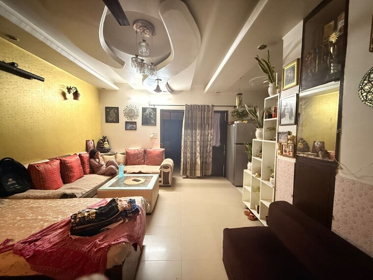 Living Room, charms-solitaire-ghaziabad 2 Bedroom 1250 Sq.Ft. Apartment In Ahinsa Khand 2 Ghaziabad 9194625