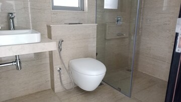 Bathroom in 3 BHK Apartment at Oberoi Eternia, Mulund West – for Rent