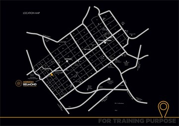3 BHK Apartment – Map Location View at Sector 88 - for Sale