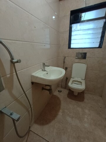 Bathroom in 3 BHK Apartment at Runwal Classique, Chembur – for Rent