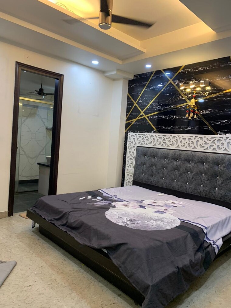 Bedroom, paschim vihar 3 Bedroom 1350 Sq.Ft. Builder Floor In Paschim Vihar Delhi 9194772