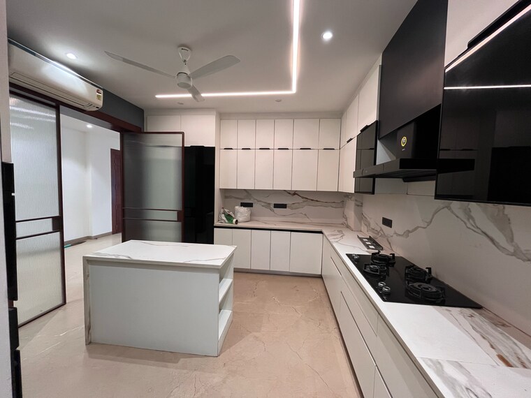 Kitchen, ansal-sushant-lok-i 4 Bedroom 418 Sq.Yd. Builder Floor In Sector 43 Gurgaon 9194779
