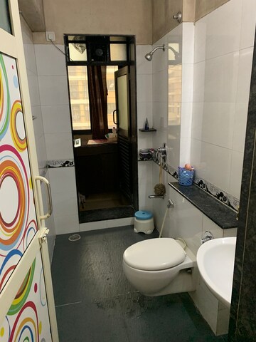 Bathroom in 1 BHK Apartment at K Raheja Raheja Residency, Malad East – for Rent