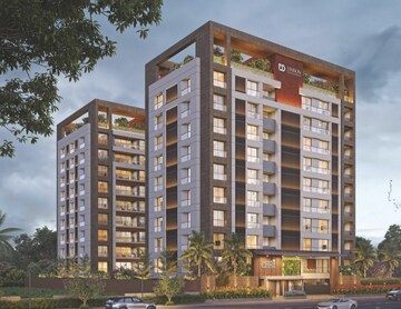 6 BHK Penthouse – Exterior View View at Vesu - for Sale