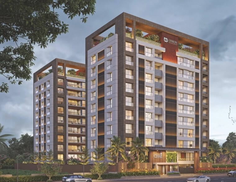 Exterior View, vesu 6 Bedroom 8000 Sq.Ft. Penthouse In Vesu Surat 9194784