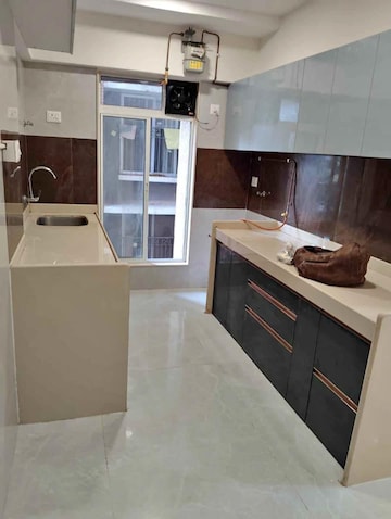 Kitchen in 1 BHK Apartment at Emerald CHS LTD, Dhokali – for Rent