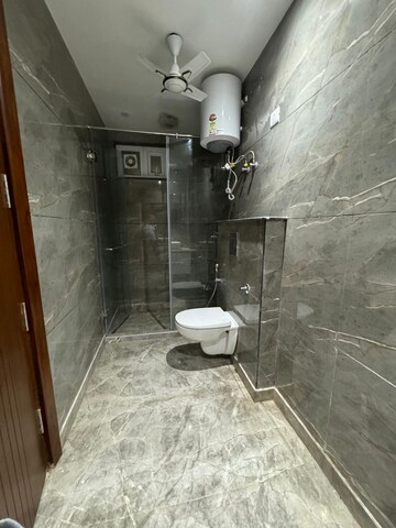 Bathroom in 3 BHK Builder Floor at Paschim Vihar – for Sale