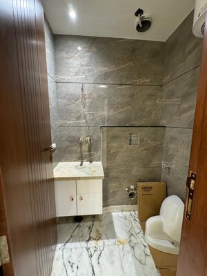 Bathroom in 3 BHK Builder Floor at Paschim Vihar – for Sale