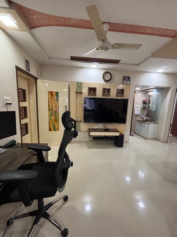 Living Room in 3 BHK Apartment at Ansal Whispering Meadows, Mulund West – for Rent