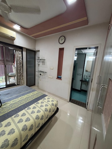 Bedroom in 3 BHK Apartment at Ansal Whispering Meadows, Mulund West – for Rent