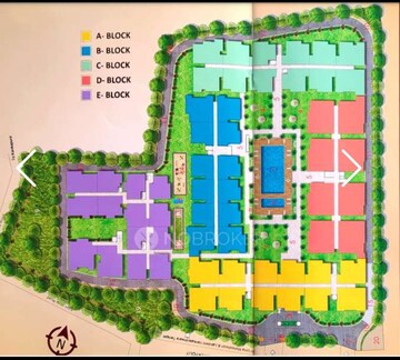 Master Plan in 2 BHK Apartment at Majestic Fortune, Jp Nagar – for Sale