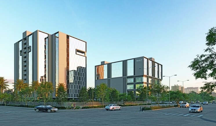 Exterior View, shilp-corporate-park Commercial Office Space 2345 Sq.Ft. In Bodakdev Ahmedabad 9194946