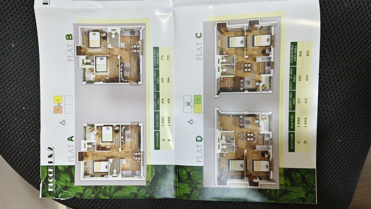 Master Plan, joka 2 Bedroom 775 Sq.Ft. Apartment In Joka Kolkata 9195166