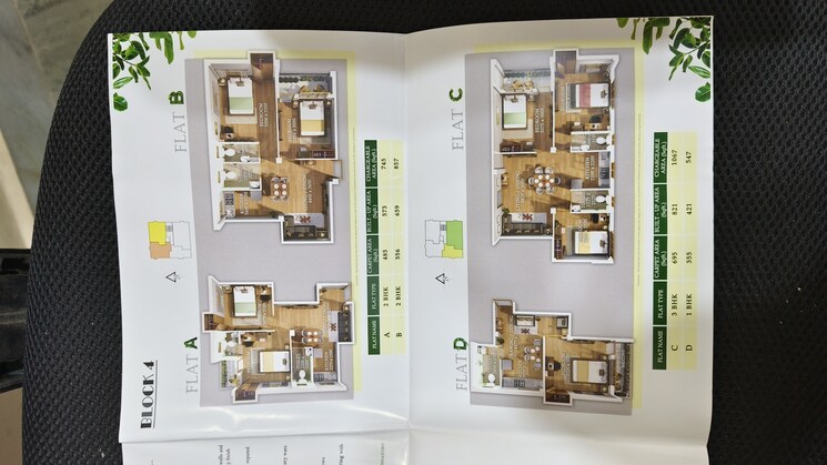 Floor Plan, joka 2 Bedroom 775 Sq.Ft. Apartment In Joka Kolkata 9195166