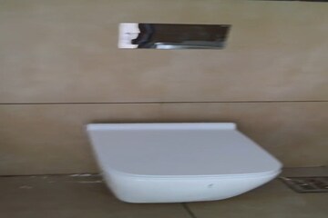 Washroom in  Office Space at Mota Mava – for Rent