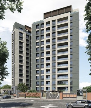 2 BHK Apartment – Exterior View View at New Althan - for Sale