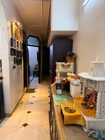 Living Room in 2.5 BHK Builder Floor at Tilak Nagar – for Rent