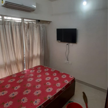 Bedroom in 1 BHK Apartment at Sethia Imperial Avenue, Tanji Nagar – for Rent