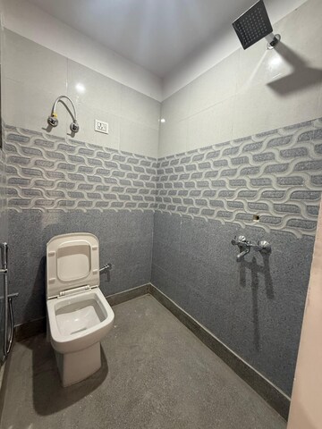 Bathroom in 1 BHK Builder Floor at Chattarpur – for Rent