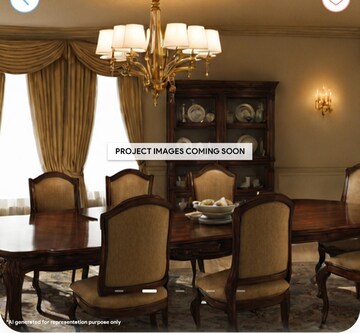 Living Room in 4 BHK Apartment at Balewadi – for Sale