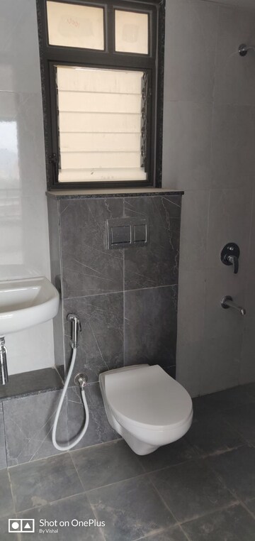Bathroom in 2 BHK Apartment at Shapoorji Pallonji Joyville Celestia, Hadapsar – for Rent