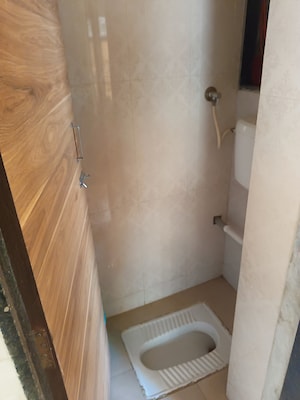 Bathroom in 1 BHK Apartment at Frenny Platinum Tower, Vasai East – for Sale