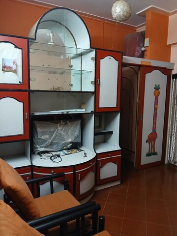 Living Room in 1 BHK Apartment at Krishna Kunj Apartments Goregaon East, Goregaon East – for Rent