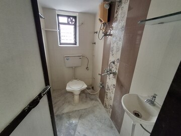 Bathroom in 2 BHK Apartment at Navjivan CHS Mumbai Central, Grant Road – for Rent
